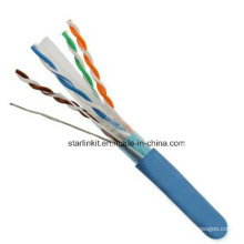 FTP CAT6 LSZH Cable Fluke Tested Soild Bare Copper Blue